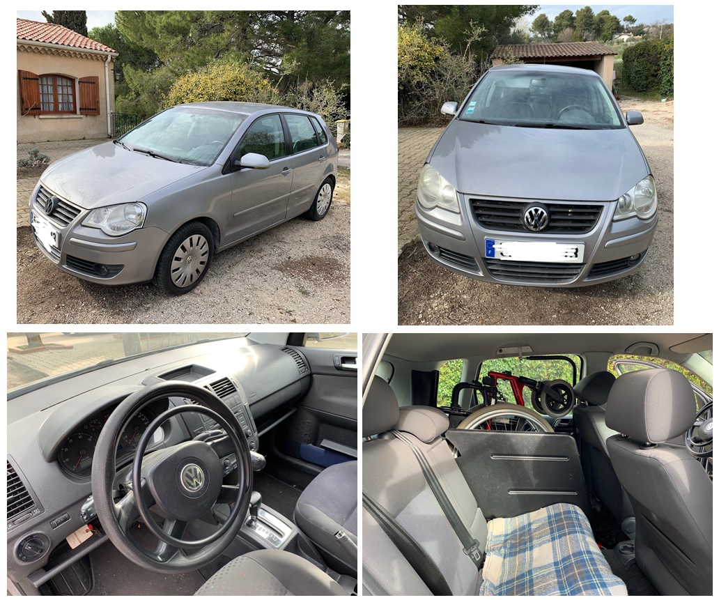 Polo avec robot chargeur et cercle/frein au volant en occasion