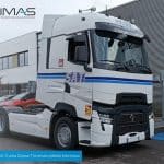 réalisation pmr Renault trucks T inversion pédale electronique